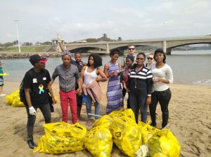 The Edgewood Environmental Forum members joined hands with other members from other organisations during a Coastal clean-up on the 16th of September 2017.