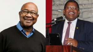 Professors Cherif Keita and Simangaliso Kumalo.