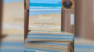 The visual display book on social cohesion in public higher education.